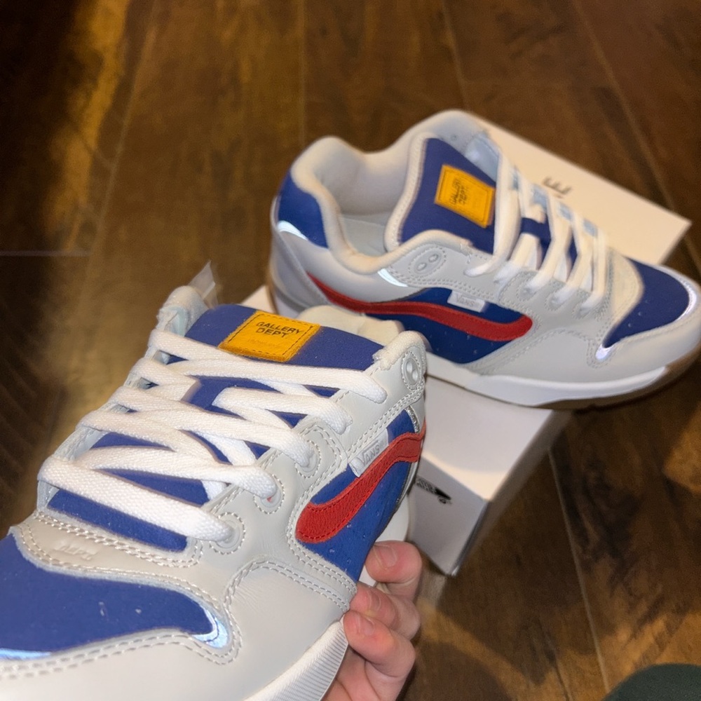 Gallery dept x Vans low blue steel brand new🔥